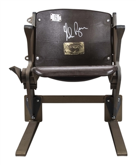 Arlington Stadium Seat Signed by Nolan Ryan (Beckett)